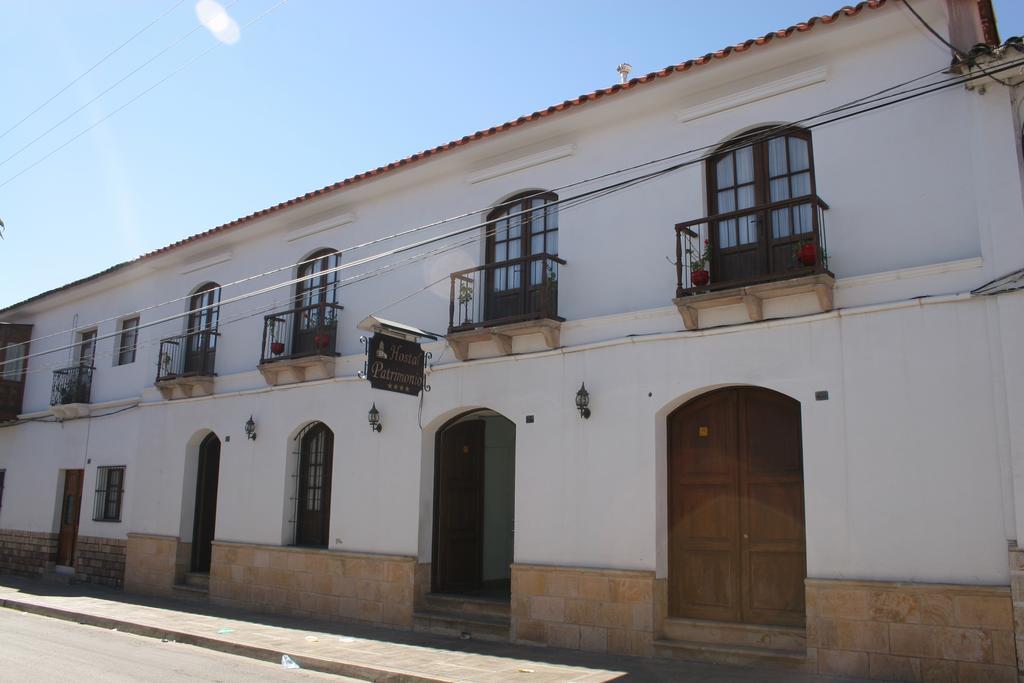 Hostal Patrimonio - Sucre Exterior photo